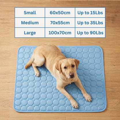 Your Dog Cools Through Their Belly - So That's Where This Mat Goes